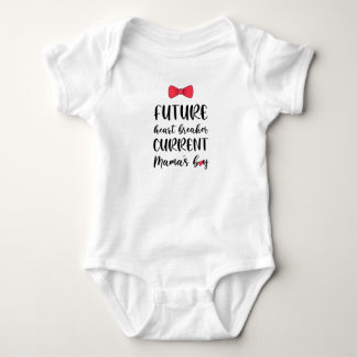 Der Junge von Mama, der zukünftige Herzinfarkt Baby Strampler