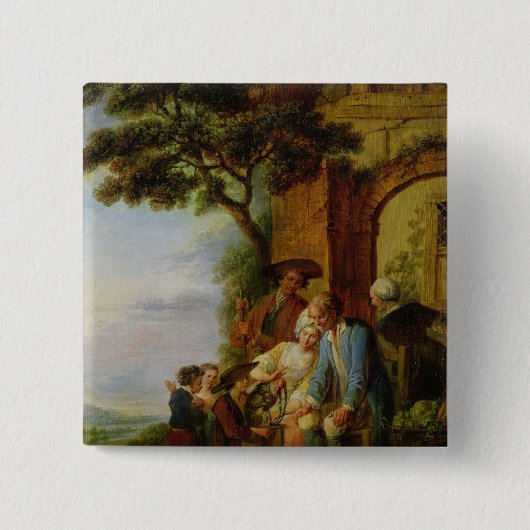 Der Junge von Wirsing und von seinem Murmeltier, Button (Vorderseite)