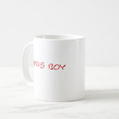 Der Jungen-Tasse des Papas Kaffeetasse (Vorderseite Links)