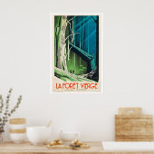 Der Jungfernwald Boubin Böhmische Region Tschechie Poster (Küche)