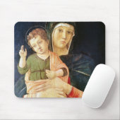Der Jungfrau-und Kindersegen, 1460-70 Mousepad (Mit Mouse)