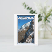 Der Jungfraujoch Postkarte (Stehend Vorderseite)