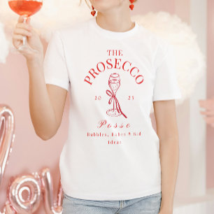 Der Junggeselinnen-Abschied Prosecco Posse T-Shirt