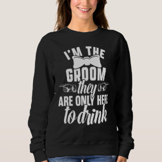 Der Junggeselle liefert Party Hochzeit Sweatshirt