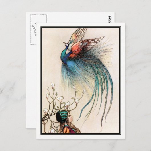 Der Juniper Tree von Warwick Goble Postkarte (Vorne/Hinten)