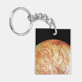 Der Jupiter-Mond Europa Schlüsselanhänger (Vorderseite links)