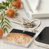 Der Jupiter-Mond Europa Schlüsselanhänger (Vorderseite rechts)