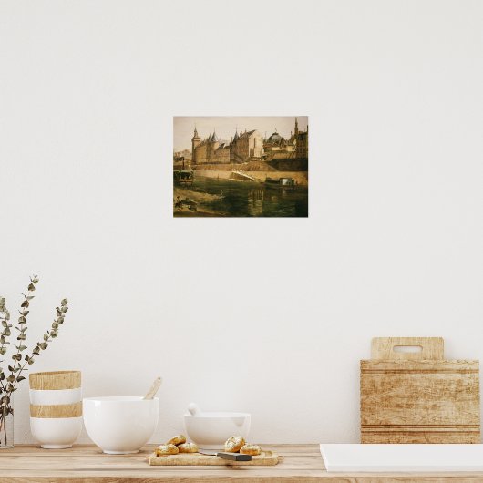 Der Justizpalast Poster (Küche)