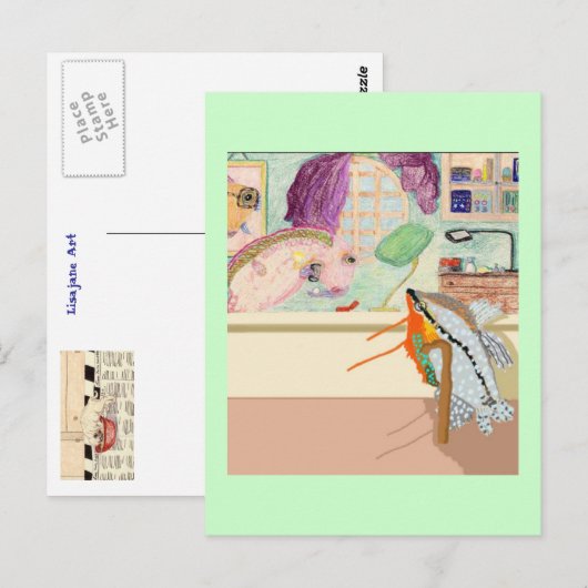 Der Juwelier Postkarte (Vorne/Hinten)