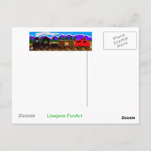 Der Juwelier Postkarte (Rückseite)