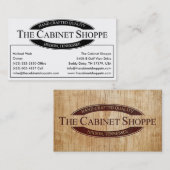Der KabinettShoppe Visitenkarte (Vorne/Hinten)