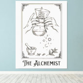 Der Kaffee-Alchemist Leinwanddruck (Insitu (Holzboden))