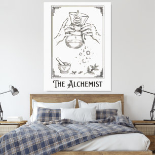 Der Kaffee-Alchemist Leinwanddruck