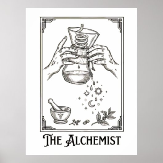 Der Kaffee-Alchemist Poster (Vorne)