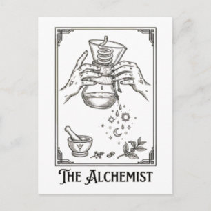 Der Kaffee-Alchemist Postkarte