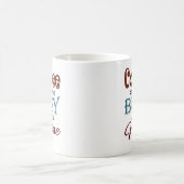 Der Kaffee Behalte mir bis zur Weinzeit beschäftig Kaffeetasse (Mittel)