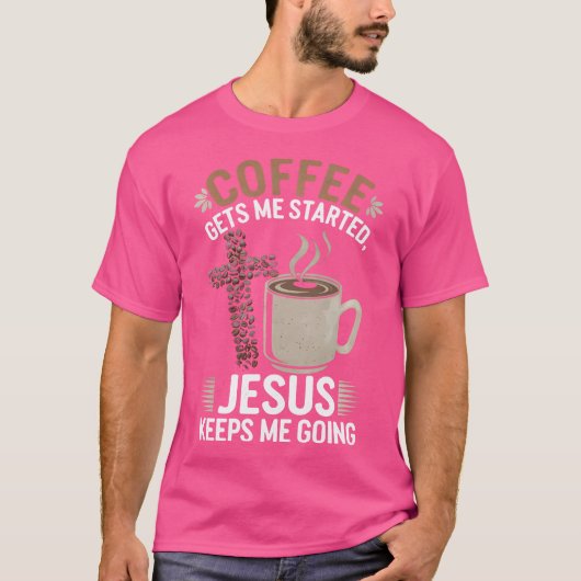 Der Kaffee Behalte mir, dass ich nach einem T-Shirt (Vorderseite)