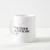 Der Kaffee Behalte mir zu gehen Kaffeetasse (Vorderseite Links)