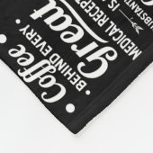 Der Kaffee des Arztes ist lange hinter jedem Fleecedecke (Ecke)