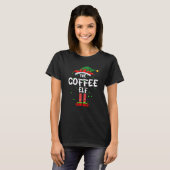 Der Kaffee-Elf-Familienmatching T-Shirt (Vorne ganz)