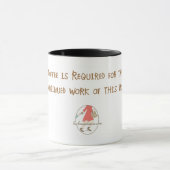 Der Kaffee-erforderliche Tasse der Mama (Zentrum)