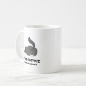 Der Kaffee hinter den Kulissen Kaffeetasse (Vorderseite Links)