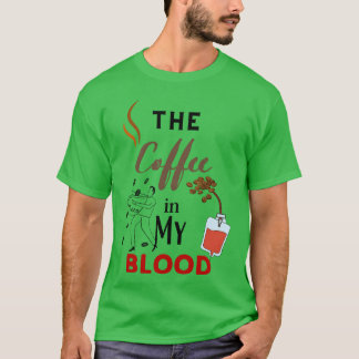 Der Kaffee in meinem Blut Vintage T-Shirt