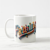 Der Kaffee mit Freunden/Tasse/Liebe Kaffeetasse (Links)
