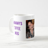 Der Kaffee-Tasse der Mama Kaffeetasse (Vorderseite Links)