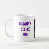 Der Kaffee-Tasse der Mama Kaffeetasse (Links)