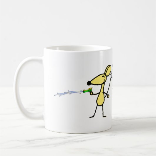 Der Kaffee-Tasse der Maus Kaffeetasse (Links)
