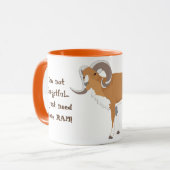 Der Kaffee-Tasse der nicht Forgetful lustigen Tasse (Vorderseite Links)