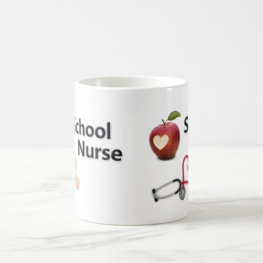 Der Kaffee-Tasse der Schulkrankenschwester Kaffeetasse (Mittel)