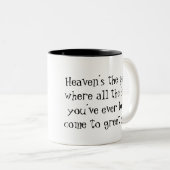 Der Kaffee-Tasse des Hundeliebhabers Zweifarbige Tasse (VorderseiteRechts)