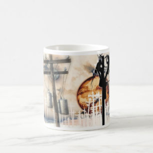 Der Kaffee-Tasse des Störungssuchers Kaffeetasse
