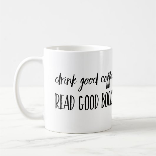 Der Kaffee-Tasse eines Lesers Kaffeetasse (Links)