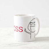Der Kaffee-Tasse mittlerer Finger Kaffeetasse (VorderseiteRechts)