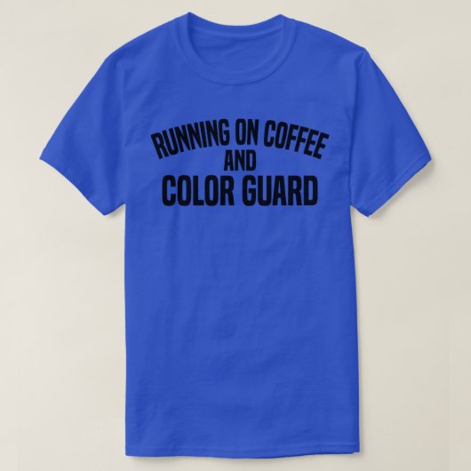 Der Kaffee- und Farbschutz T-Shirt (Design vorne)