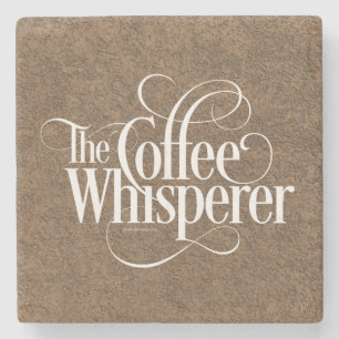 Der Kaffee Whisperer Stone Untersetzer