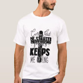 Der Kaffee wird mir von Jesus Behalten - Christlic T-Shirt (Vorderseite)