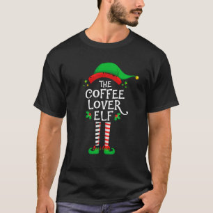 Der Kaffeeheld Elf Weihnachtsfamilie Matching Gro T-Shirt