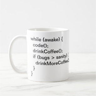 Der Kaffeekontakt des Programmierers Kaffeetasse