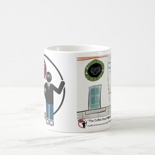 Der Kaffeestube-Weg der Schande Kaffeetasse (Mittel)