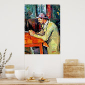 Der Kaffeetrinker Poster (Küche)