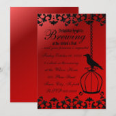 Der Käfig Einladung (Vorne/Hinten)