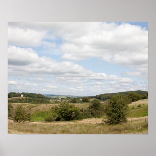 Der Käfig in Lyme Park Postcard Poster (Vorne)