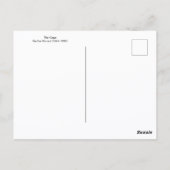 Der Käfig liebt Vögel Berthe Morisot Postkarte (Rückseite)