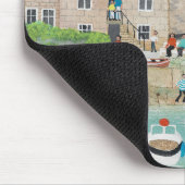 Der Kai am Mousehole Mousepad (Ecke)