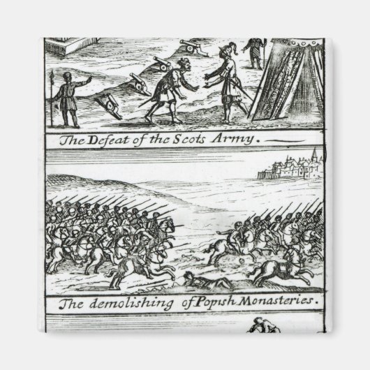 Der Kaiser beglückwünscht König Henry Magnet (Vorne)