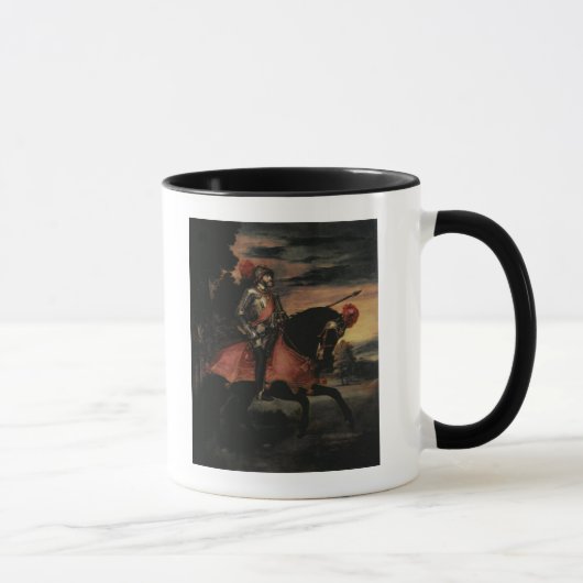 Der Kaiser Charles V zu Pferd Tasse (Rechts)